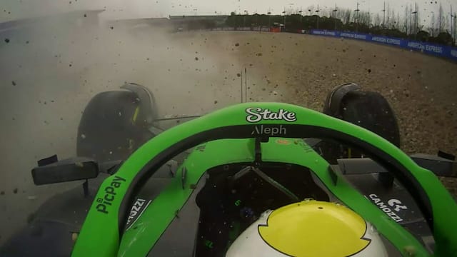 Best race start onboards from the Chinese Grand Prix